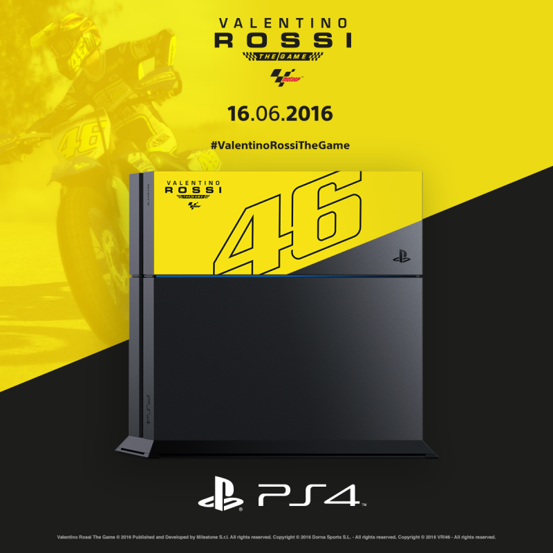 Sony ha annunciato la versione limited PlayStation 4 di Valentino Rossi: The Game Sony ha annunciato la versione limited PlayStation 4 di Valentino Rossi: The Game