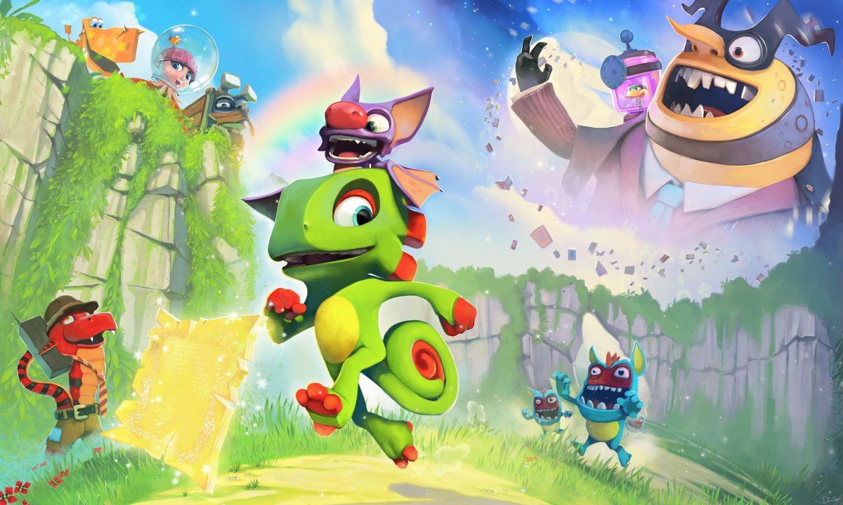 Yooka-Laylee：Playtonic將於2019年6月7日明天宣布一場新遊戲