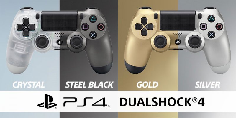 I DualShock 4 Crystal e Steel Black arrivano il mese prossimo I DualShock 4 Crystal e Steel Black arrivano il mese prossimo