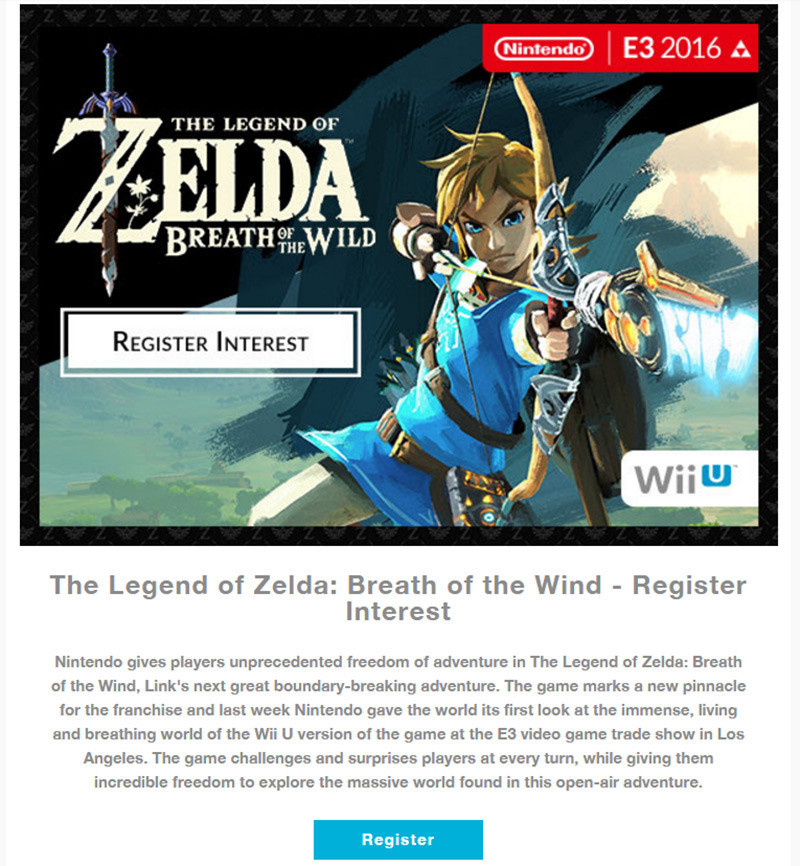 Era inevitabile, anche Nintendo confonde il sottotitolo del nuovo The Legend of Zelda: Breath of the Wild Era inevitabile, anche Nintendo confonde il sottotitolo del nuovo The Legend of Zelda: Breath of the Wild