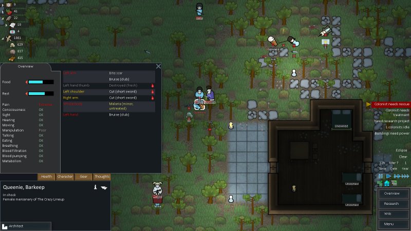 RimWorld: sarebbe bello se più software house  provassero ad emulare, ad espandere e a migliora questo tipo di storytelling