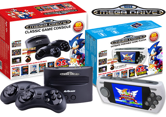 SEGA presenta due versioni del suo Mega Drive per festeggiare i 25 anni di Sonic SEGA presenta due versioni del suo Mega Drive per festeggiare i 25 anni di Sonic