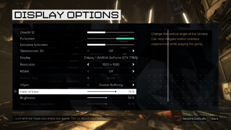 Rivelati i settaggi grafici di Deus Ex: Mankind Divided su PC