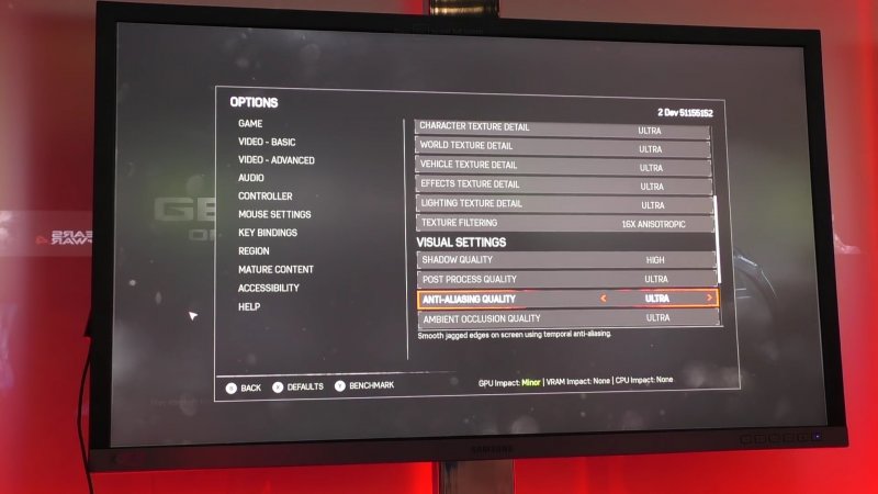 Rivelati i settaggi grafici di Gears of War 4 su PC Rivelati i settaggi grafici di Gears of War 4 su PC
