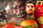 I giganti a pranzo con Vincenzo Lettera in A.O.T. Wings of Freedom per PlayStation 4 - Notizia