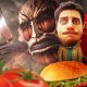 I giganti a pranzo con Vincenzo Lettera in A.O.T. Wings of Freedom per PlayStation 4