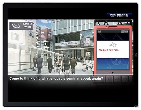 Immagine di Steins;Gate per iPhone