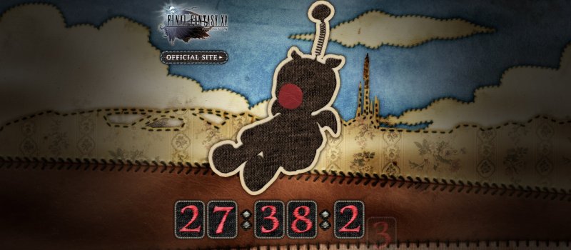 Square Enix ha avviato un conto alla rovescia sul sito ufficiale di Final Fantasy XV