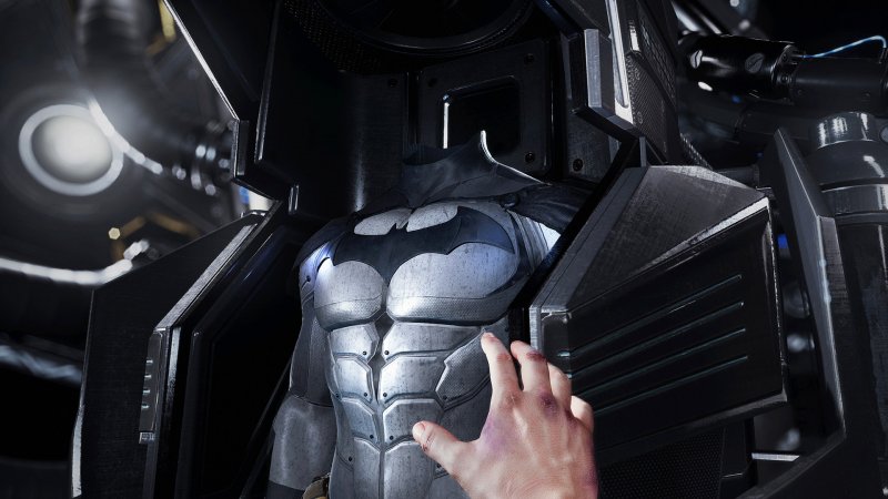 Batman : Arkham VR nous permet de porter le costume comme si nous étions Bruce Wayne