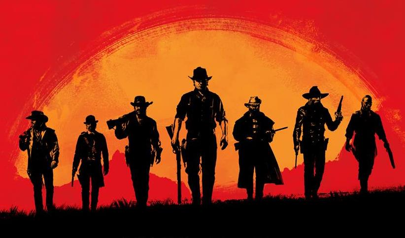 La key art di Red Dead Redemption 2