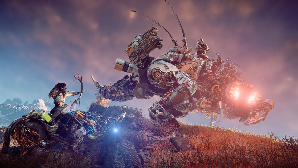 Horizon Zero Dawnのいくつかの背景：マップは最初は大きく、協力的なマルチプレイヤーが提供されました