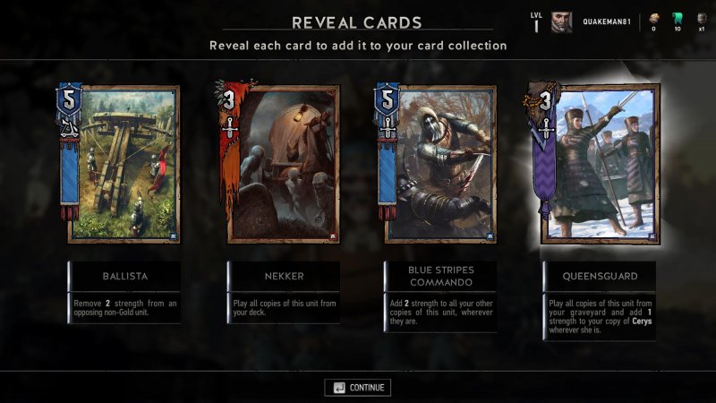 Immagine di Gwent: The Witcher Card Game per PlayStation 4