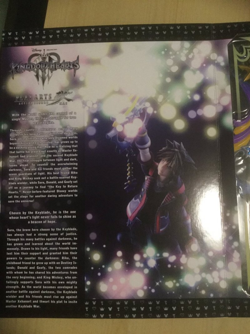 Alcune informazioni sulla trama di Kingdom Hearts III emergono dalla confezione di un'action figure