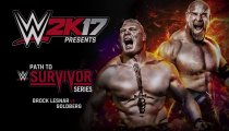 WWE 2K17 - Un trailer con protagonisti Goldberg e Lesnar
