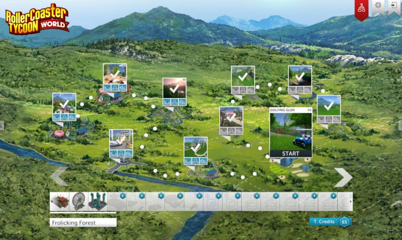 Immagine di RollerCoaster Tycoon World per PC Windows