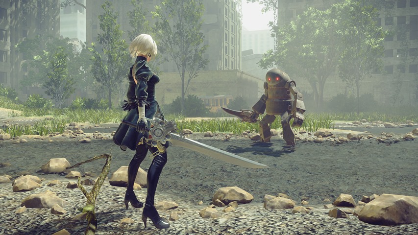 NieR: Automata, 2B and 9S protagonists of the quick_kiwi cosplay