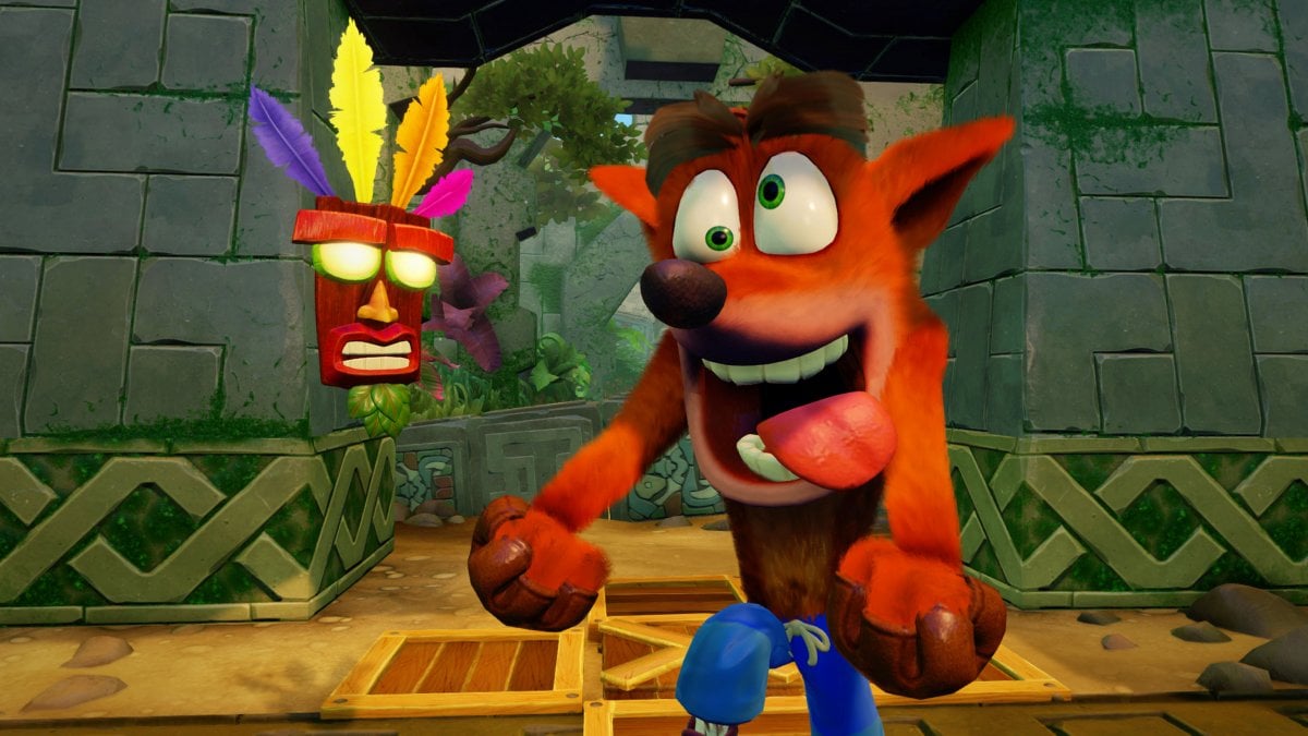 Crash Bandicoot：N。Sane三部曲，在PlayStation 4 Pro上捕獲的十分鐘遊戲玩法