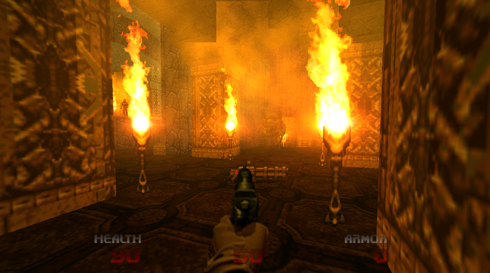 Un'immagine di Doom 64