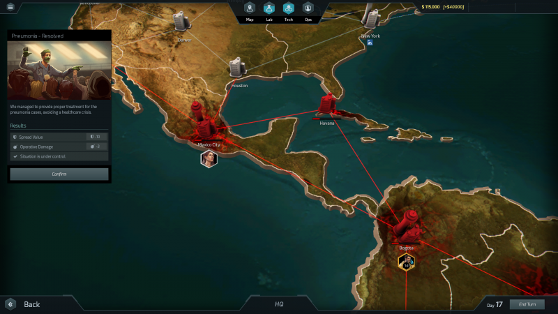 Pandemia portami via