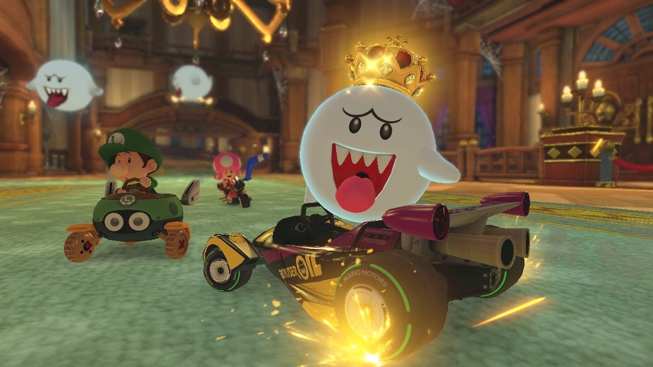 Uno scatto da Mario Kart World