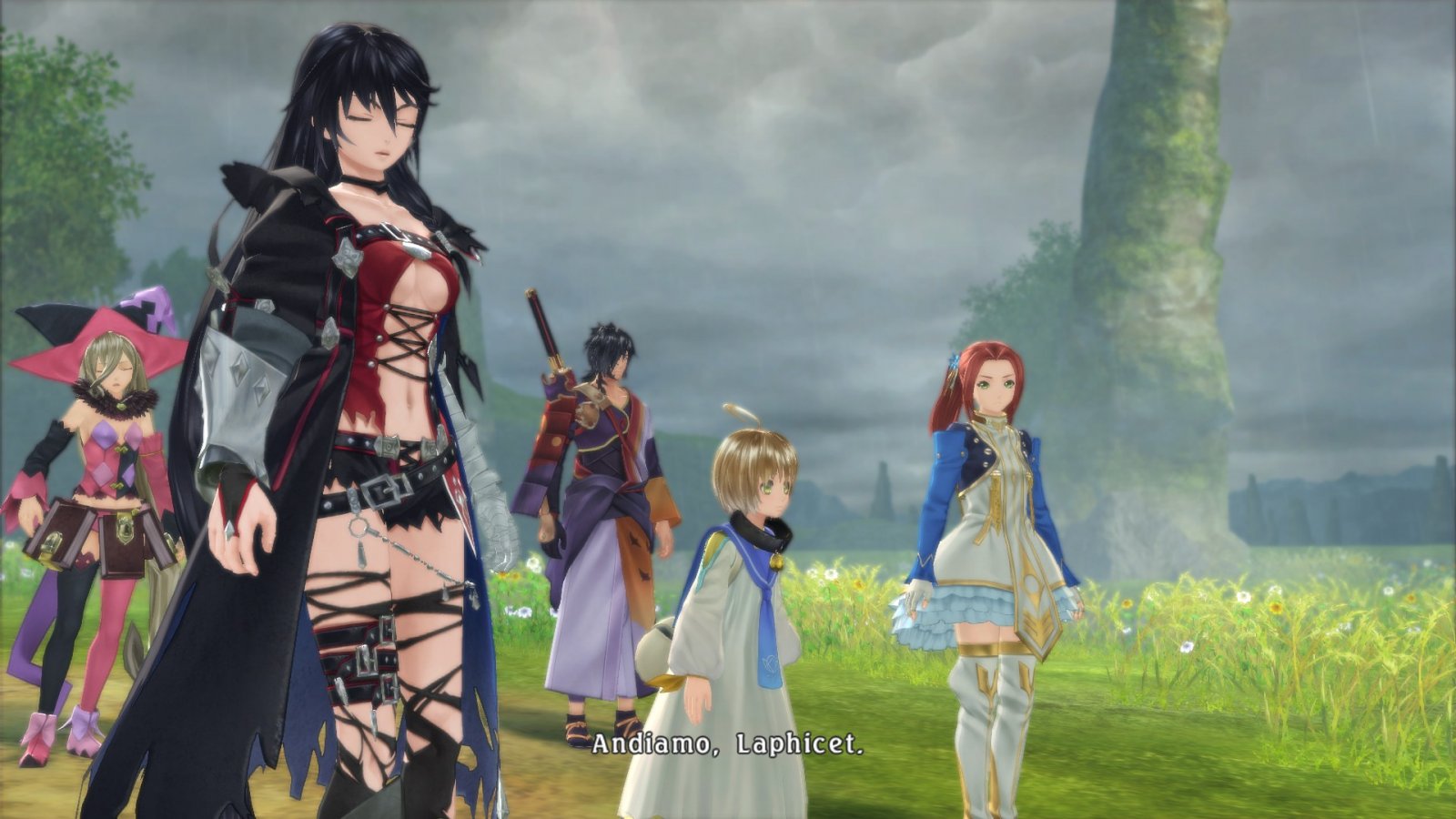 Alcuni personaggi di Tales of Berseria