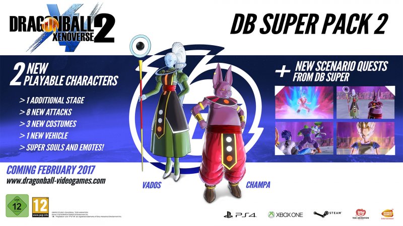 Annunciato il secondo DLC e gli aggiornamenti gratuiti per Dragon Ball Xenoverse 2