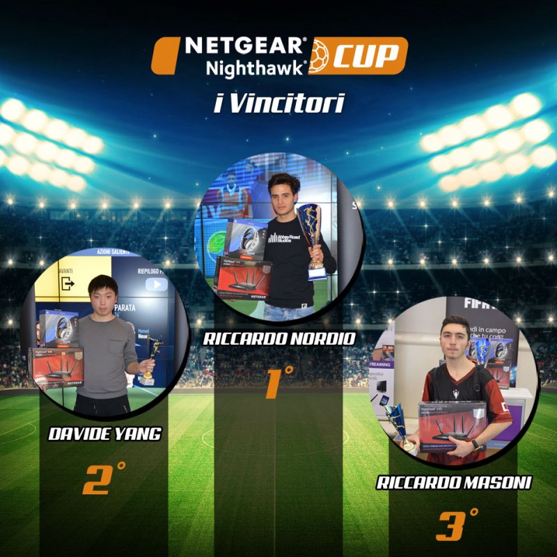 Riccardo Nordio è il vincitore della Netgear Cup