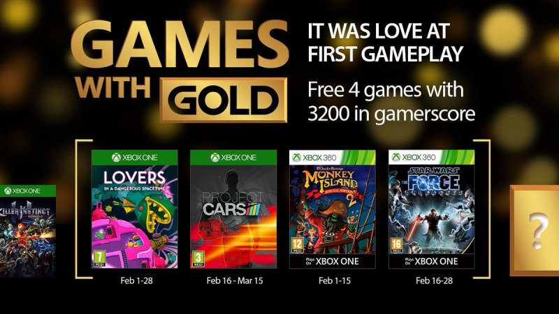 Games with Gold - Febbraio 2017