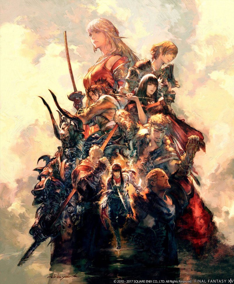 I Samurai arrivano con Final Fantasy XIV: Stormblood, nuovo trailer, informazioni e artwork da Akihiko Yoshida