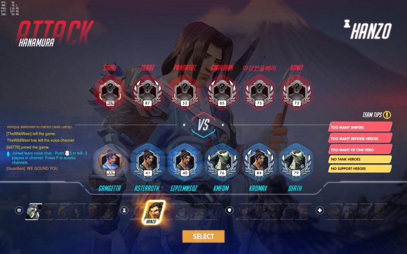 Tutti odiano Hanzo