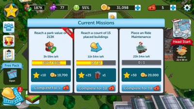 RollerCoaster Tycoon Touch