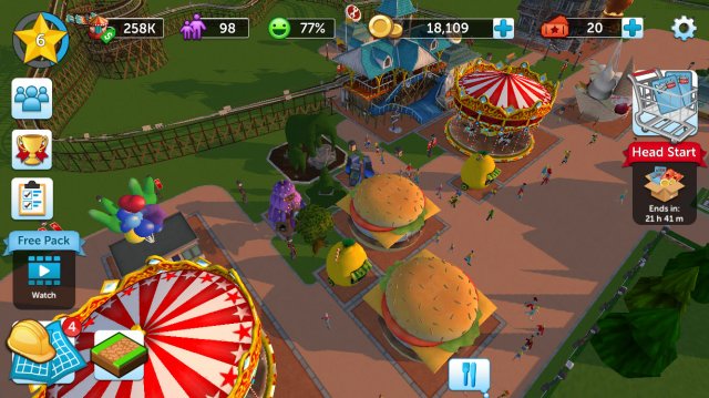 RollerCoaster Tycoon Touch