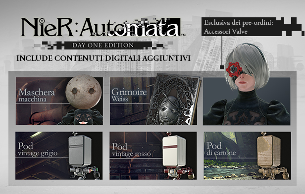 NieR: Automata esce il 17 marzo su Steam, ecco la pagina ufficiale con tutte le informazioni sulla versione PC