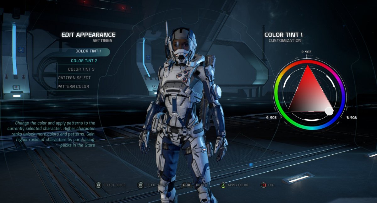 Mass Effect Multiplayer：Andromedaの最初の画像は、キャラクターのパーソナライズを示しています