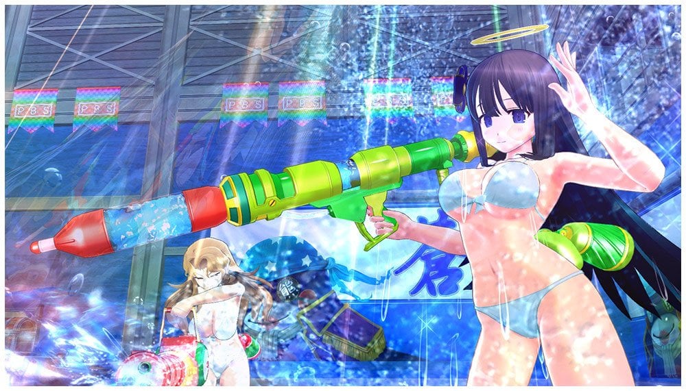 Senran Kagura：Peach Beach Splashの日本語版には2人の新しい女の子とVRモードが豊富にあります