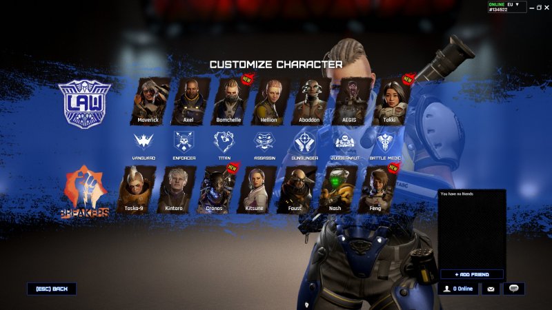 Immagine di LawBreakers per PC Windows