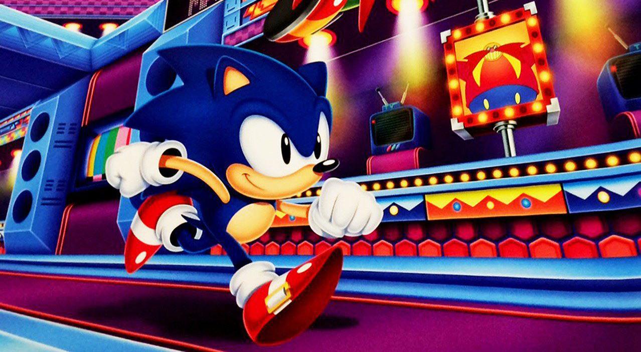 Sonic in Sonic Mania