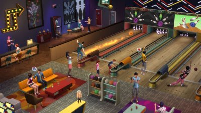 The Sims 4: Serata Bowling