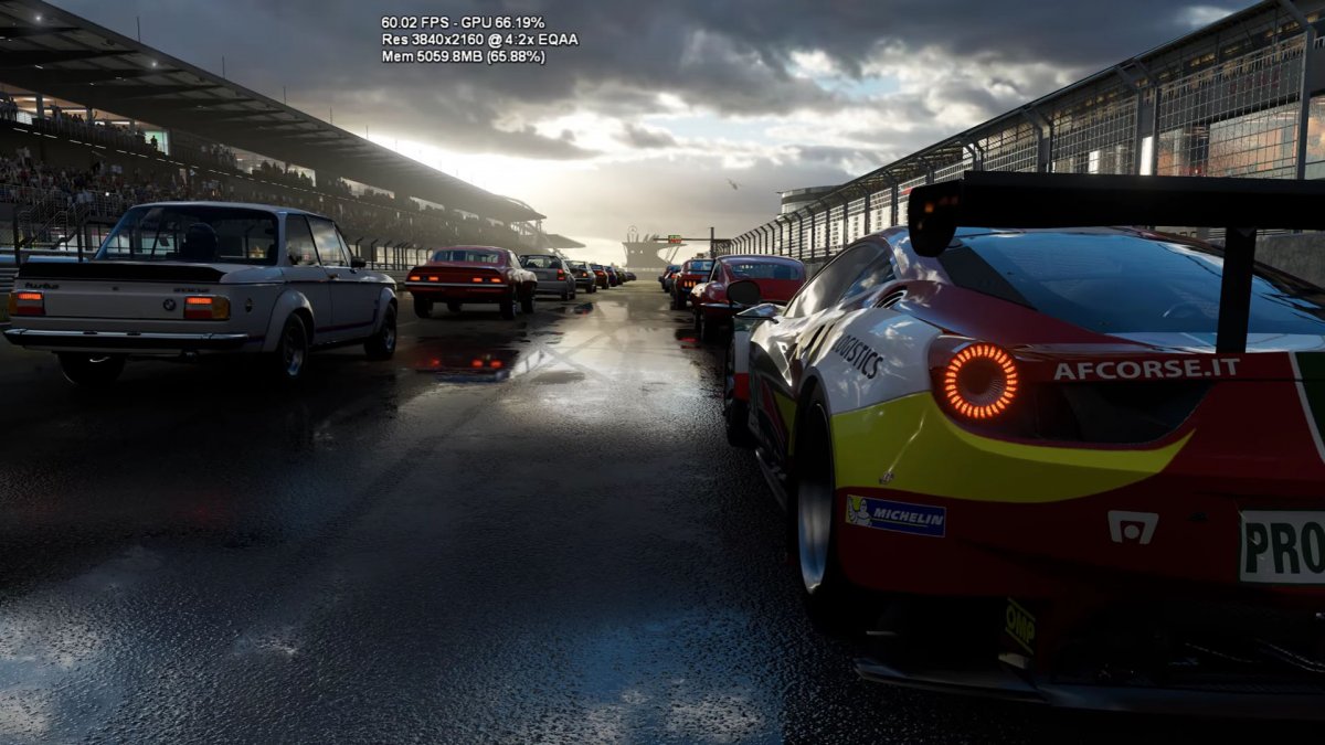Forza Motorsport 6 は、Apex PC バージョンの Ultra 設定を使用して Xbox Scorpio で実行されますが、さらに高度な設定が可能です