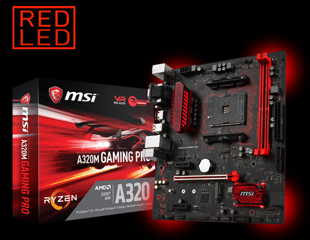 MSI presenta le nuove schede madri basate sul chipset AMD A320 