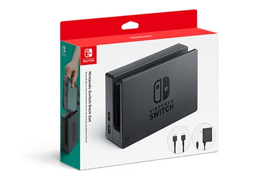 Il Dock per Nintendo Switch verrà venduto separatamente a partire da maggio