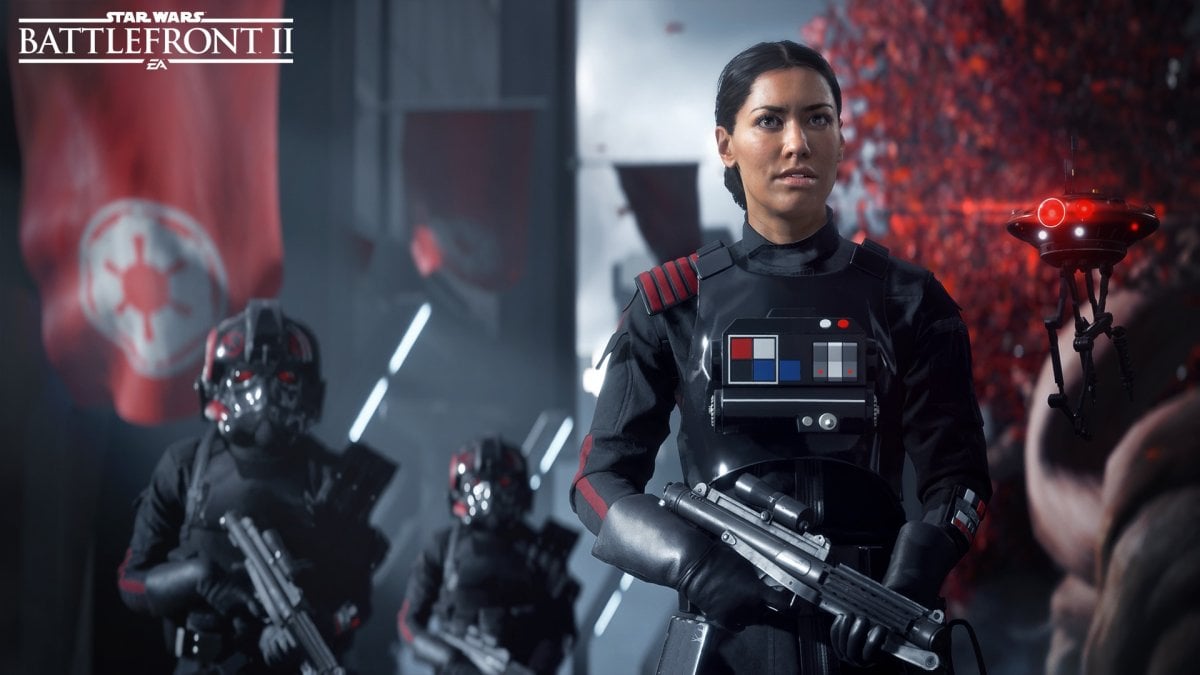 『Star Wars: Battlefront II』では、ネルソン少佐のジャニナ・ガバンカーとスティーブ・ブランクへのインタビューが見られる