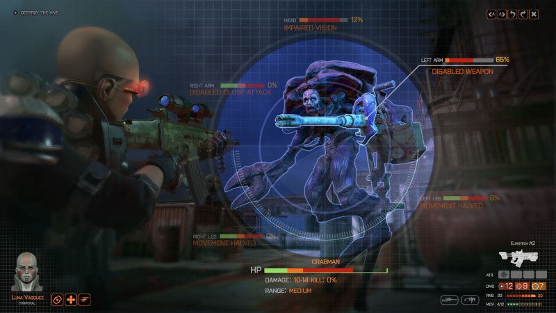 Durante i combattimenti si potrà mirare agli arti dei nemici