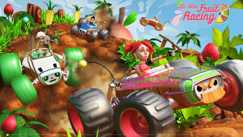 All-Star Fruit Racing - La risposta italiana a Mario Kart si chiama All ...