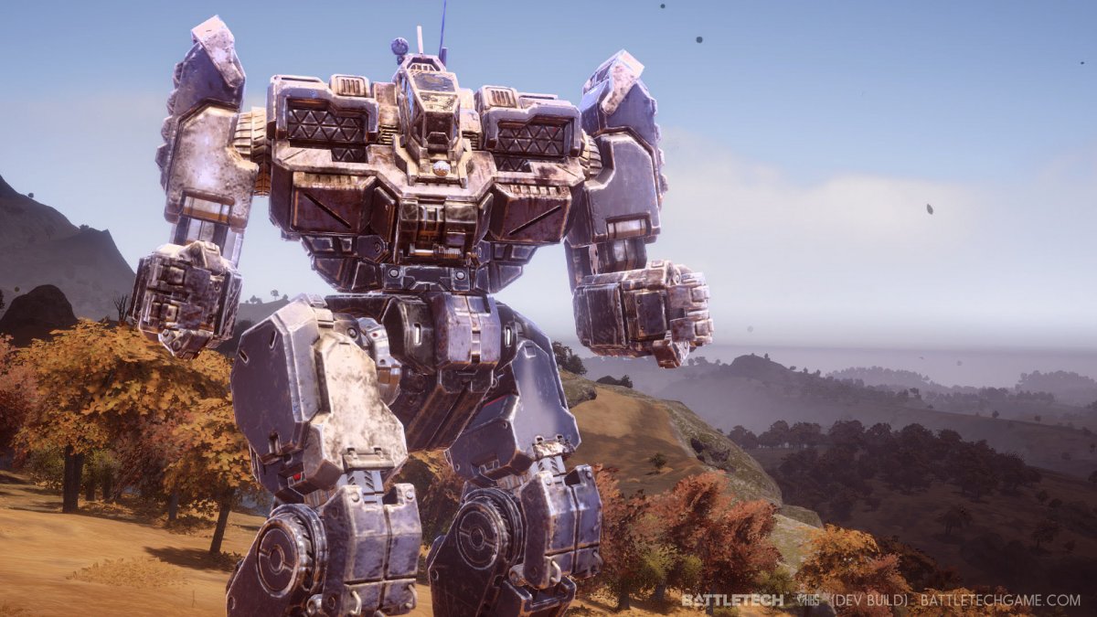 PC Gaming Show 2017でカスタマイズと戦いで表示されるBattletech