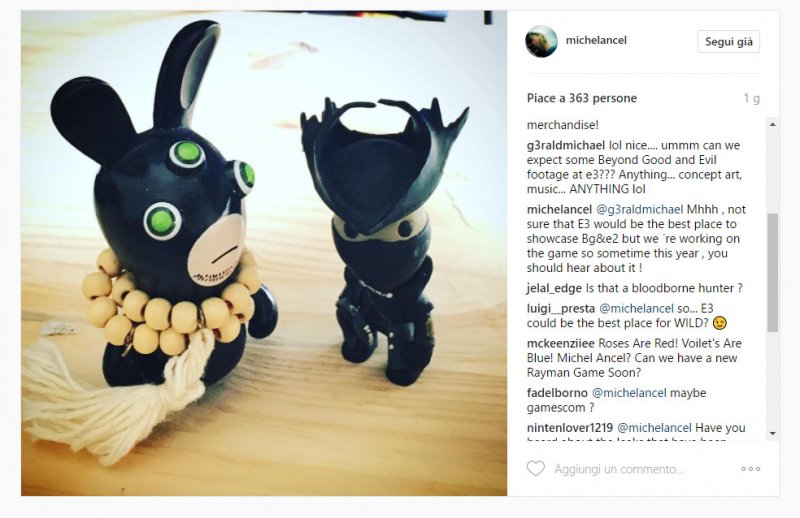 Michel Ancel: Niente Beyond Good & Evil 2 all'E3 2017, ma il gioco presentato entro l'anno