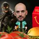 Tommaso Valentini scalda la Valmobile per l'"A Pranzo con" Injustice 2