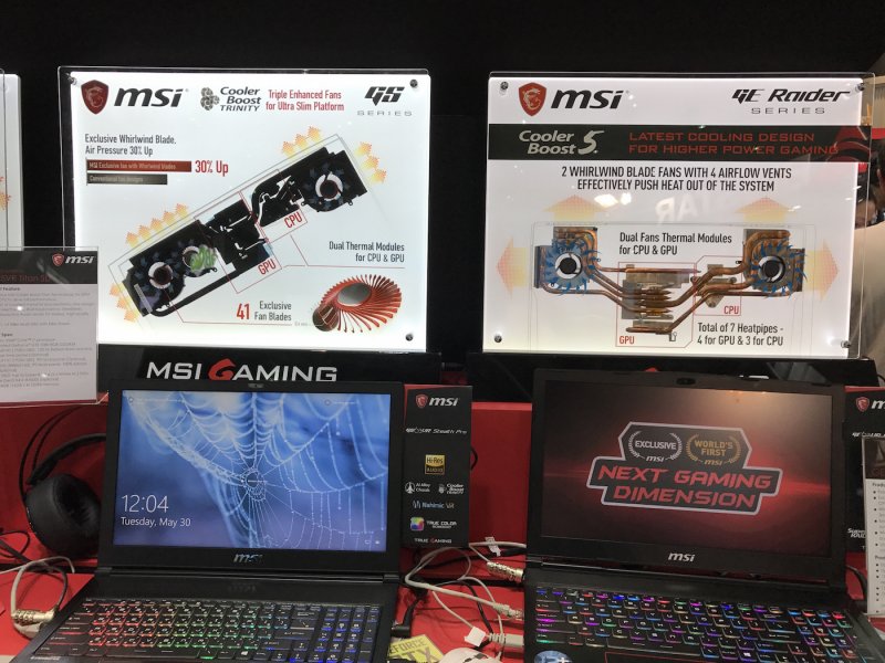 La nuova linea di notebook MSI