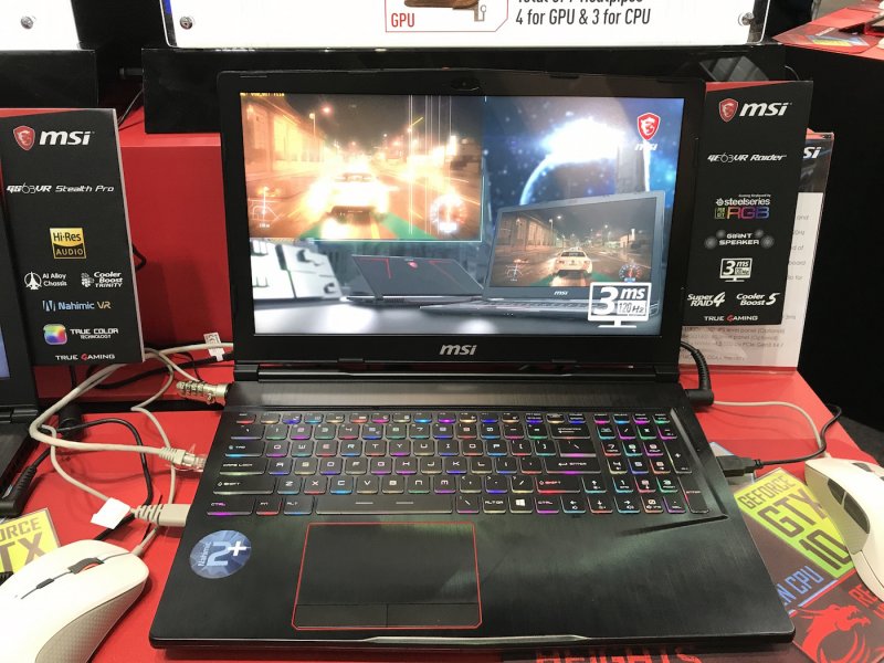 La nuova linea di notebook MSI