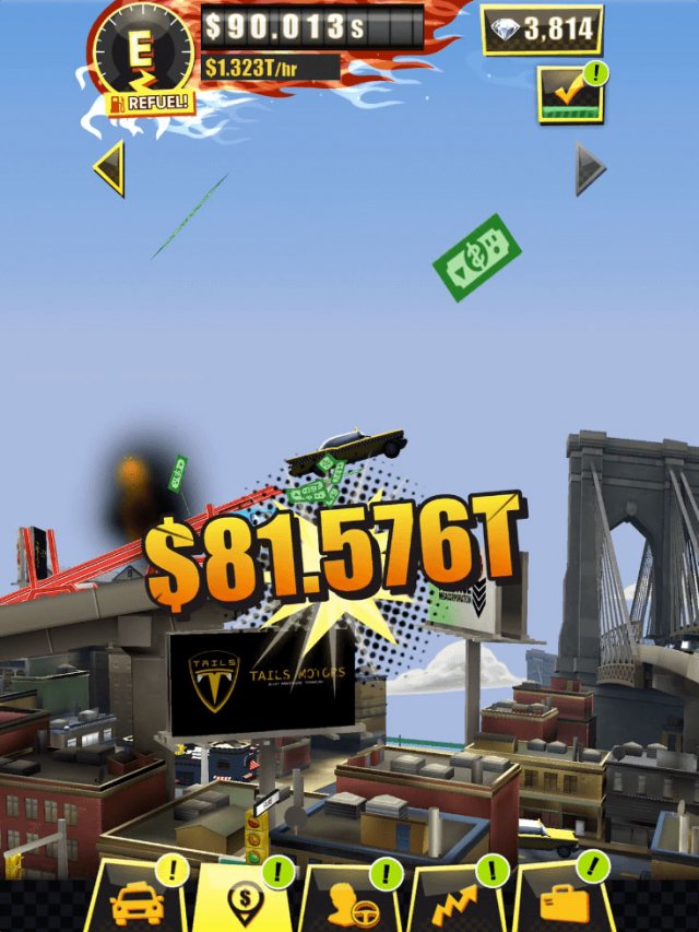 Crazy Taxi Gazillionaire